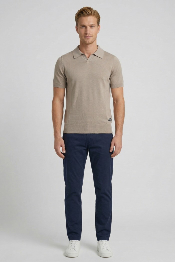 Roy Roger's polo in maglia di cotone RRU90325CS17XXXX [1915fac8]