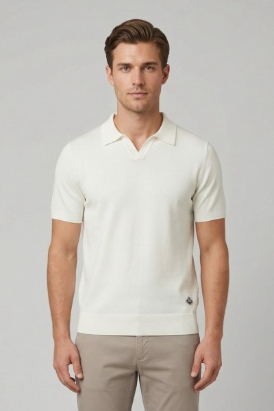 Roy Roger's polo in maglia di cotone RRU90325CS17XXXX — 805219040079321_2