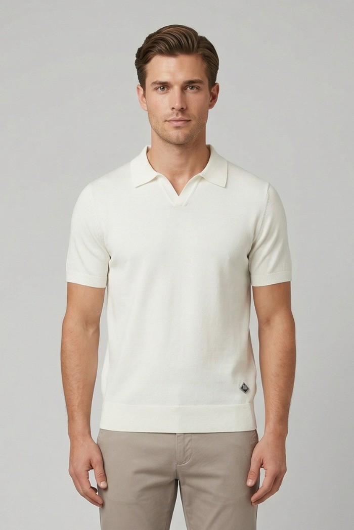 Roy Roger's polo in maglia di cotone RRU90325CS17XXXX [53f8dfc8]