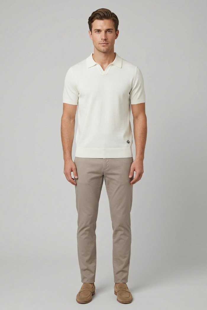 Roy Roger's polo in maglia di cotone RRU90325CS17XXXX [3dc35dc1]