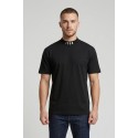 Icon t-shirt in cotone mezzo collo con stampa logo IUT008 [bc2943f4]
