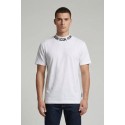 Icon t-shirt in cotone mezzo collo con stampe logo IUT028 [ce3f94c3]