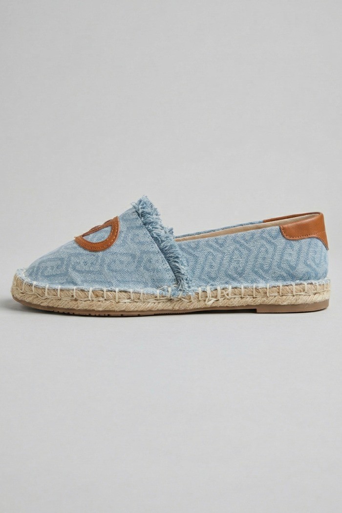 Liu Jo espadrillas in denim jacquard Capri 01 SA6091TX523 [a59e105b]