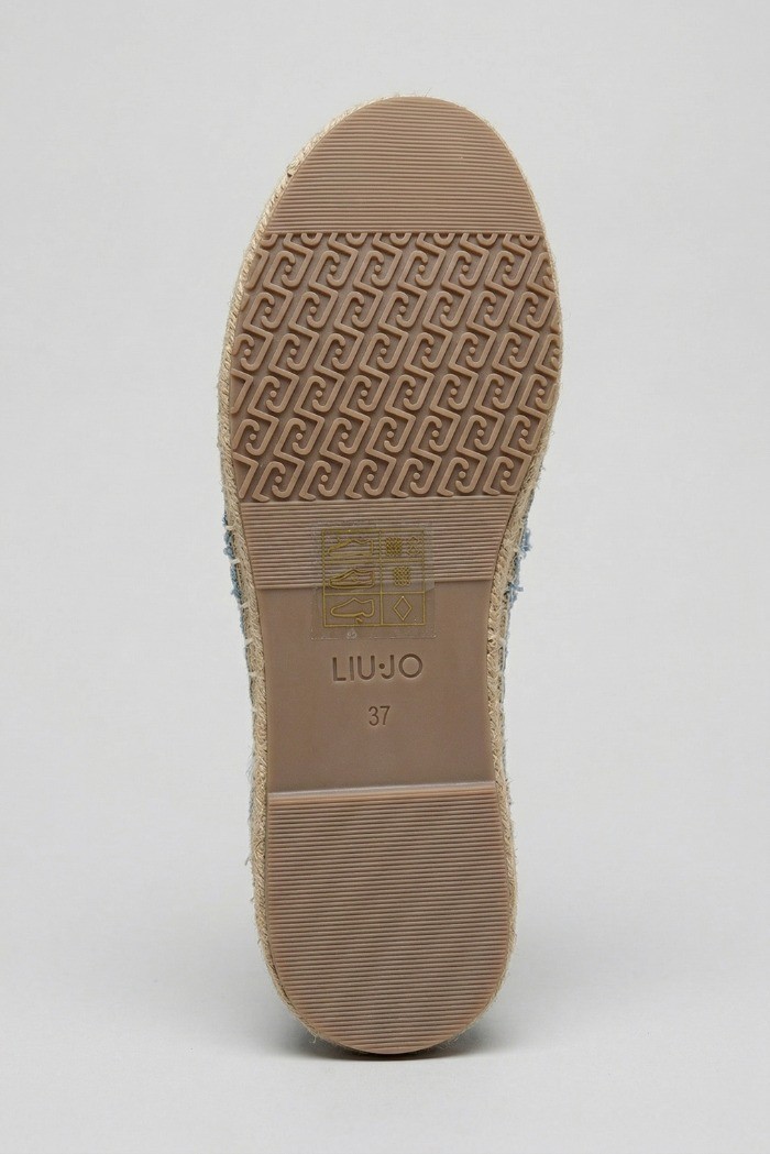 Liu Jo espadrillas in denim jacquard Capri 01 SA6091TX523 [17d39641]