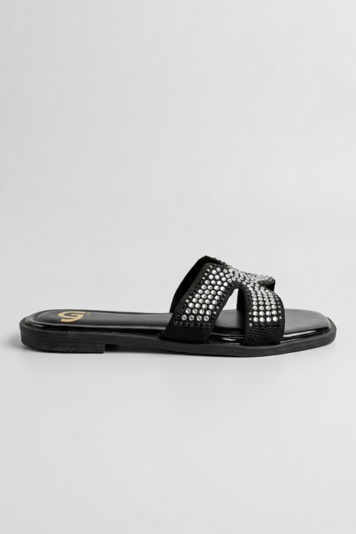 Gold & Gold ciabatta con strass FL278 [544b6900]