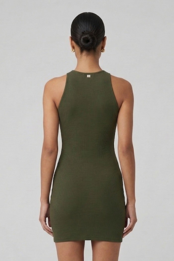 Markup abito corto in cotone stretch MW11200 [d25cca04]