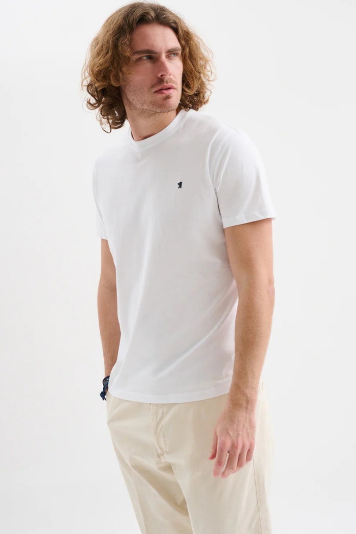 Jaggy t-shirt in jersey con logo ricamo Sahara JMT004DJ102261 [ba88cf60]