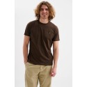 Jaggy t-shirt in jersey con logo ricamo Sahara JMT004DJ102261 [3aac2186]