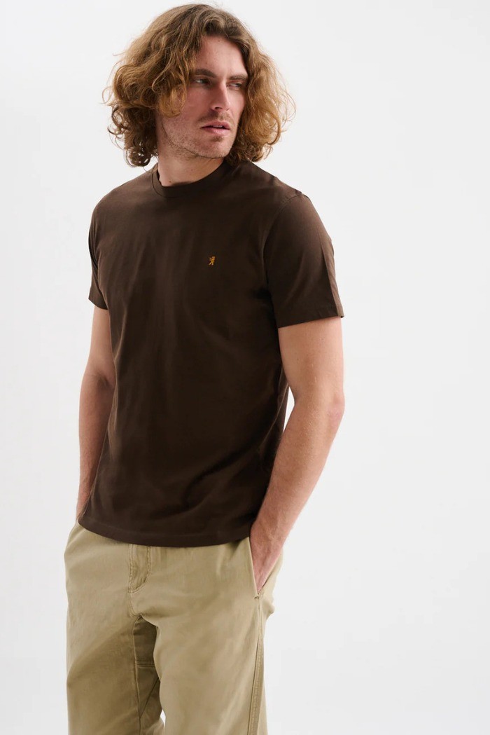 Jaggy t-shirt in jersey con logo ricamo Sahara JMT004DJ102261 [e38a628b]