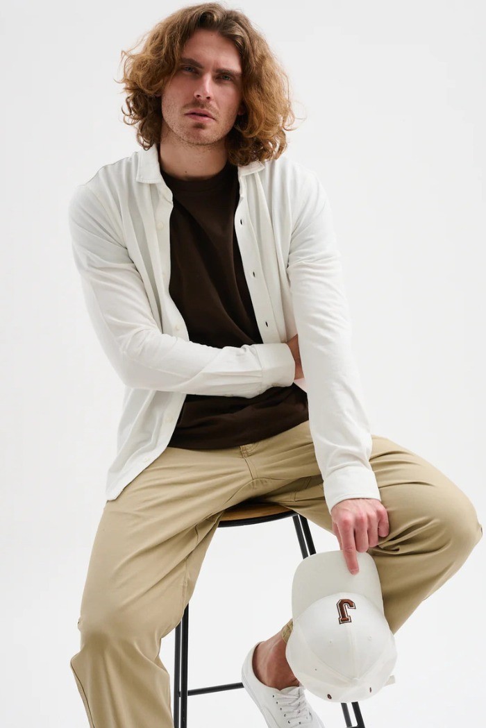 Jaggy t-shirt in jersey con logo ricamo Sahara JMT004DJ102261 [e6da2595]