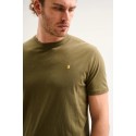 Jaggy t-shirt in jersey con logo ricamo Sahara JMT004DJ102261 [dbeea785]