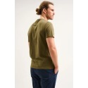 Jaggy t-shirt in jersey con logo ricamo Sahara JMT004DJ102261 [69a3219f]