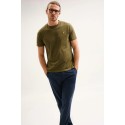 Jaggy t-shirt in jersey con logo ricamo Sahara JMT004DJ102261 [debee09b]
