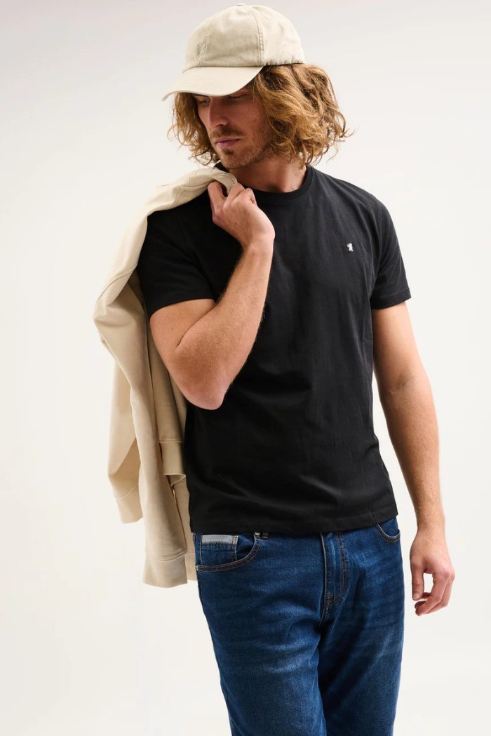 Jaggy t-shirt in jersey con logo ricamo Sahara JMT004DJ102261 [94da30f2]