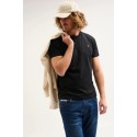 Jaggy t-shirt in jersey con logo ricamo Sahara JMT004DJ102261 [94da30f2]