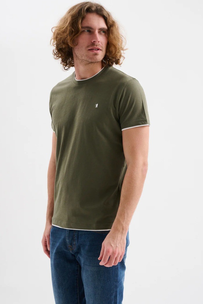 Jaggy t-shirt in jersey con logo ricamo Tender JMT026DJ102261 [b38f3dc0]