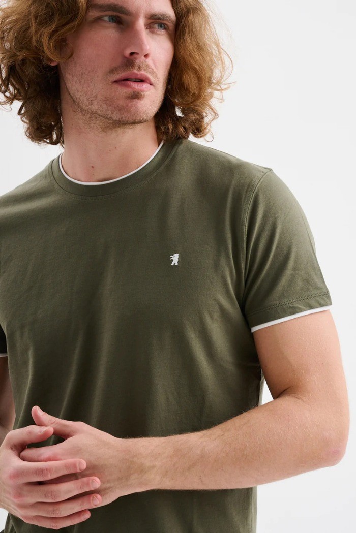 Jaggy t-shirt in jersey con logo ricamo Tender JMT026DJ102261 [0492fcc4]