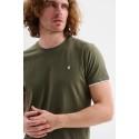 Jaggy t-shirt in jersey con logo ricamo Tender JMT026DJ102261 [0492fcc4]
