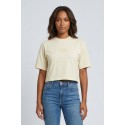Drop Season 2 t-shirt cropped in cotone SS26W511 [bd3ce2b9]