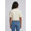Drop Season 2 t-shirt cropped in cotone SS26W511 [641aa1b4]