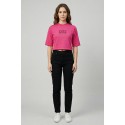 Drop Season 2 t-shirt cropped in cotone SS26W511 [f695a6ef]