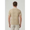 Markup polo da uomo in cotone a fantasia MK1910087 [637dba8f]