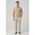 Markup polo da uomo in cotone a fantasia MK1910087 [d4607b8b]