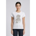 Markup t-shirt in cotone con strass MW1610024 [f6af86ca]