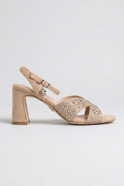 Gold & Gold sandalo con strass GU356 [5aa67329]