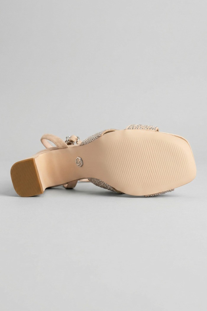 Gold & Gold sandalo con strass GU356 [31cdb63e]