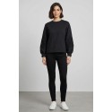 PDK felpa in misto cotone con inserti in pizzo 3297P4612 [defd2f0c]