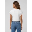 Fresh Flower t-shirt in cotone con strass FD555 [01000dd6]