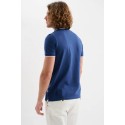Jaggy polo in piquet con logo ricamo e riga a contrasto Sidney JMD009DN102261 [7e38da7c]