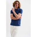 Jaggy polo in piquet con logo ricamo e riga a contrasto Sidney JMD009DN102261 [c9251b78]