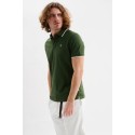 Jaggy polo in piquet con logo ricamo e riga a contrasto Sidney JMD009DN102261 [d94d8e9b]