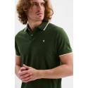 Jaggy polo in piquet con logo ricamo e riga a contrasto Sidney JMD009DN102261 [6e504f9f]