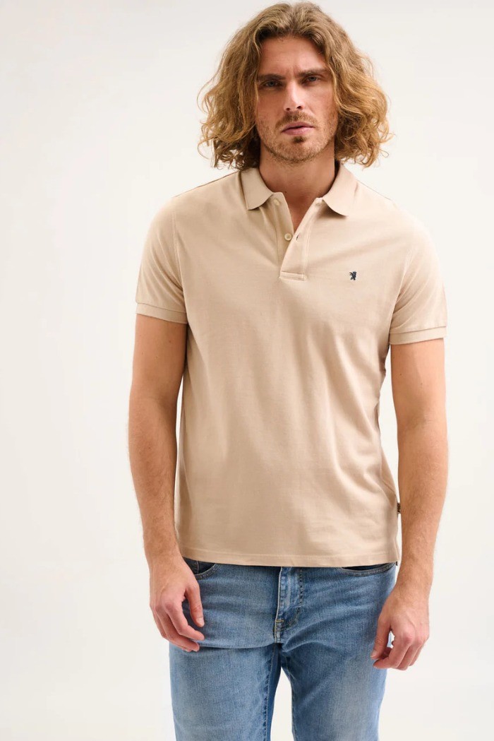 Jaggy polo in piquet con logo ricamo Melbourne NJD008DN102 [0e43b485]