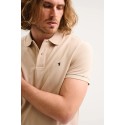 Jaggy polo in piquet con logo ricamo Melbourne NJD008DN102 [6078368c]