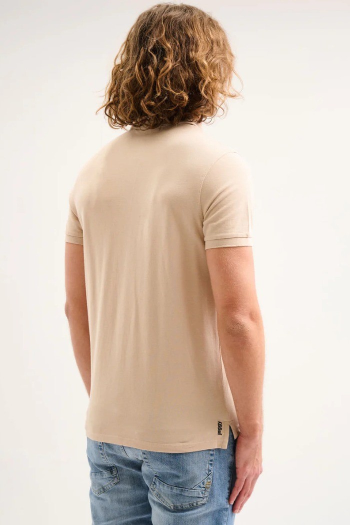 Jaggy polo in piquet con logo ricamo Melbourne NJD008DN102 [65287192]