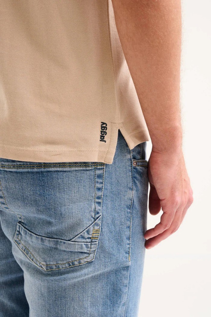 Jaggy polo in piquet con logo ricamo Melbourne NJD008DN102 [d235b096]