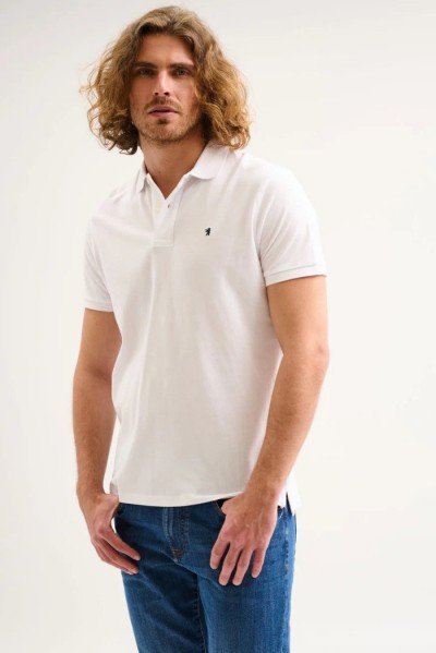 Jaggy polo in piquet con logo ricamo Melbourne NJD008DN102 [2a95138c]