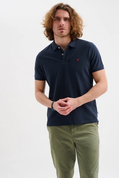 Jaggy polo in piquet con logo ricamo Melbourne NJD008DN102 [b18ba98a]