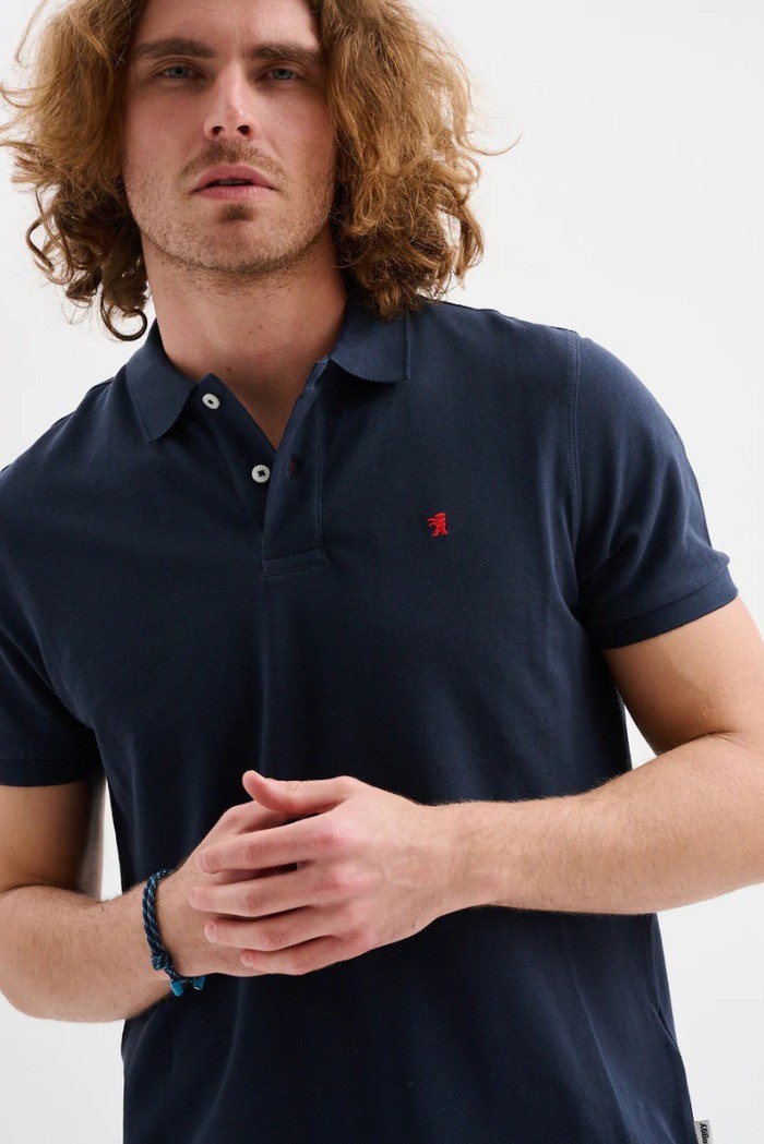 Jaggy polo in piquet con logo ricamo Melbourne NJD008DN102 [68adea87]