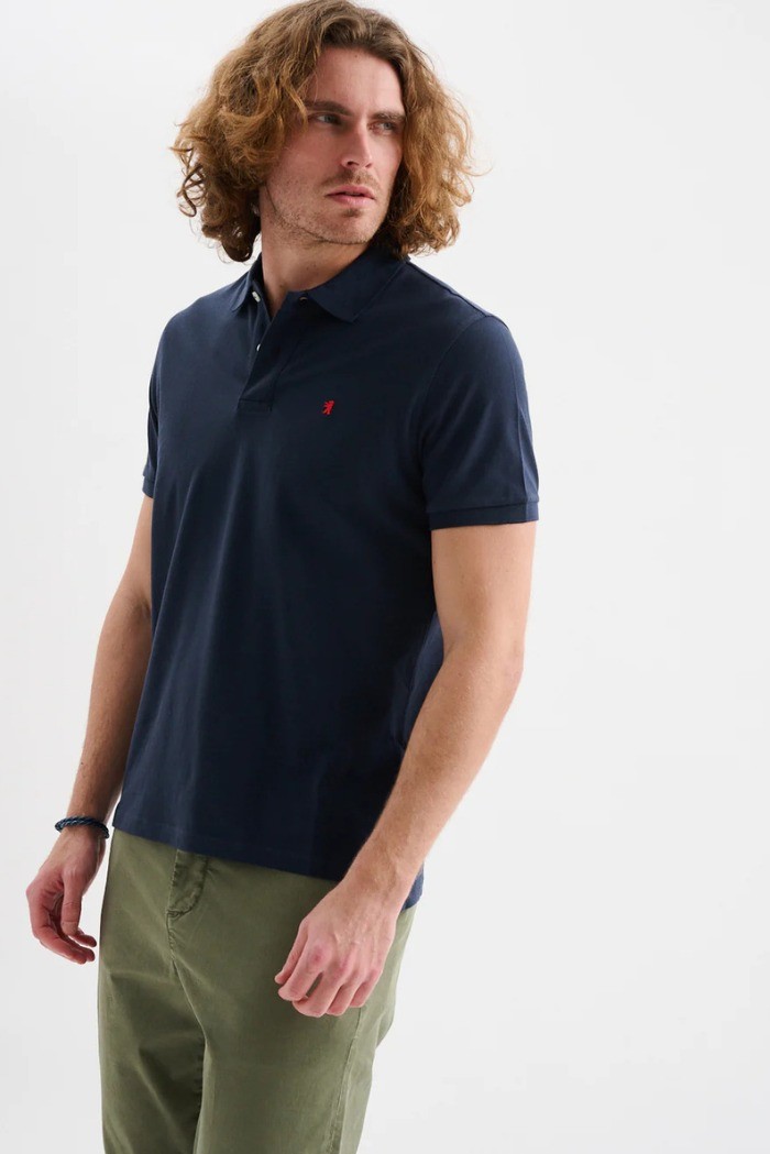 Jaggy polo in piquet con logo ricamo Melbourne NJD008DN102 [dfb02b83]