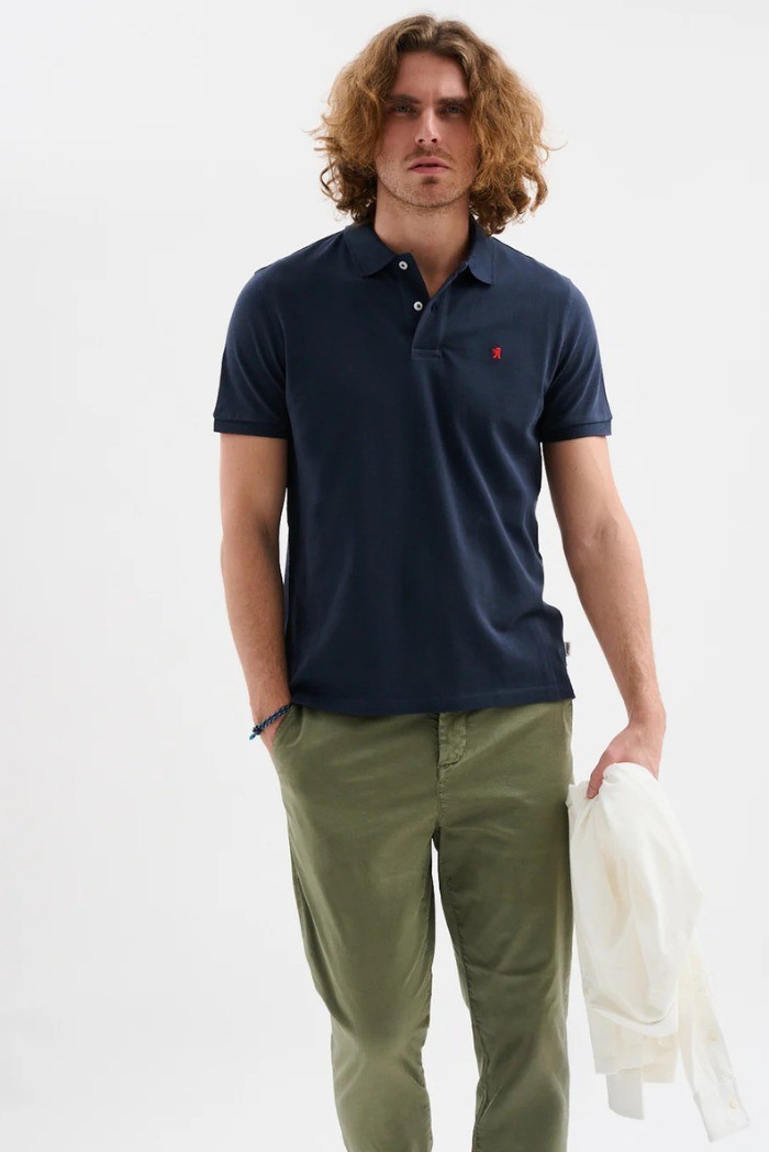 Jaggy polo in piquet con logo ricamo Melbourne NJD008DN102 [6dfdad99]