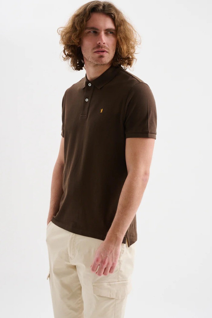 Jaggy polo in piquet con logo ricamo Melbourne NJD008DN102 [aab1fd6a]