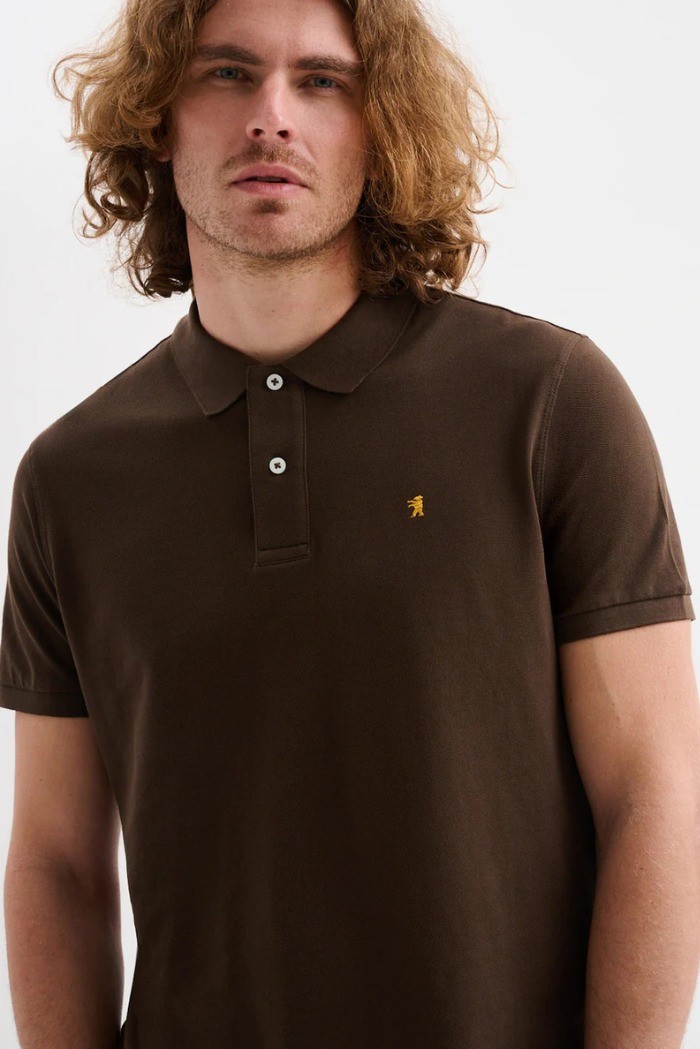 Jaggy polo in piquet con logo ricamo Melbourne NJD008DN102 [1dac3c6e]