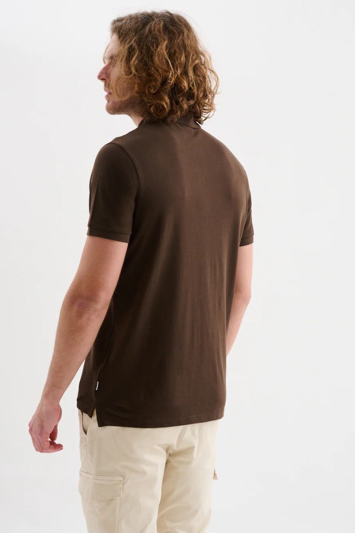 Jaggy polo in piquet con logo ricamo Melbourne NJD008DN102 [18fc7b70]