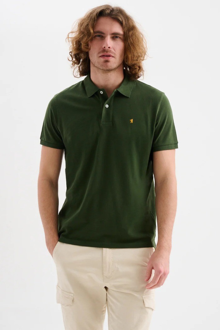 Jaggy polo in piquet con logo ricamo Melbourne NJD008DN102 [4bf37b69]