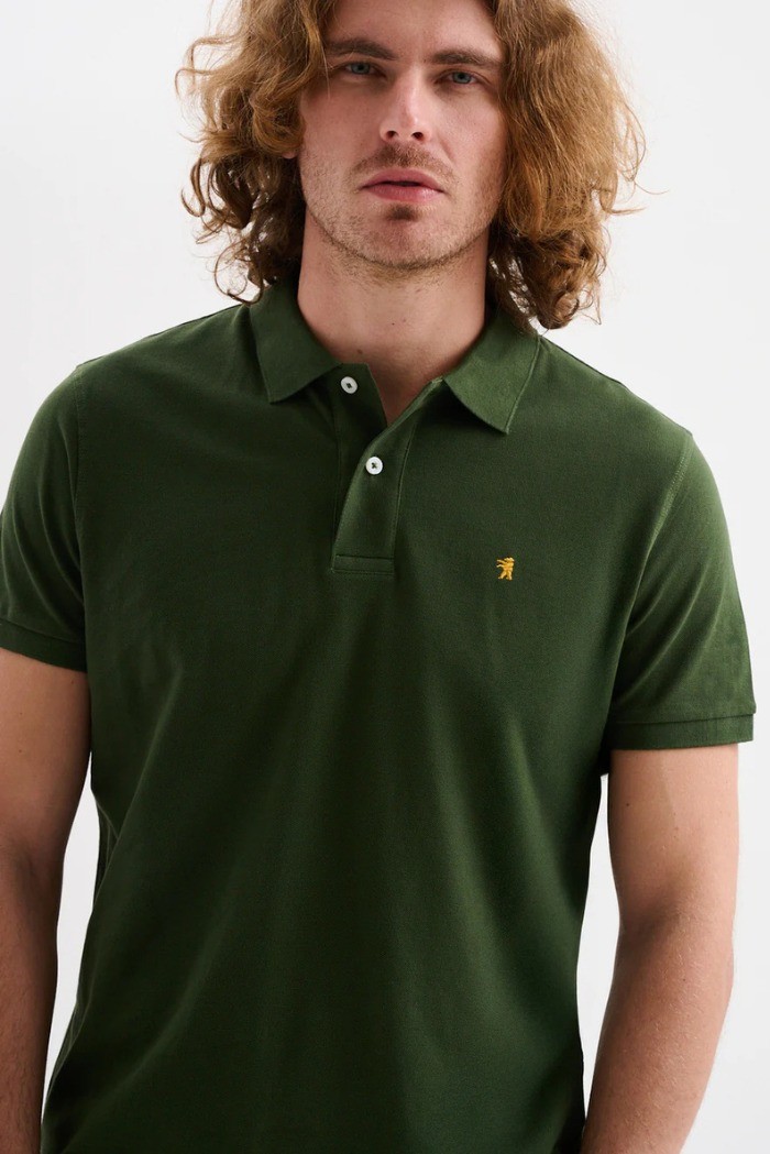 Jaggy polo in piquet con logo ricamo Melbourne NJD008DN102 [25c8f960]